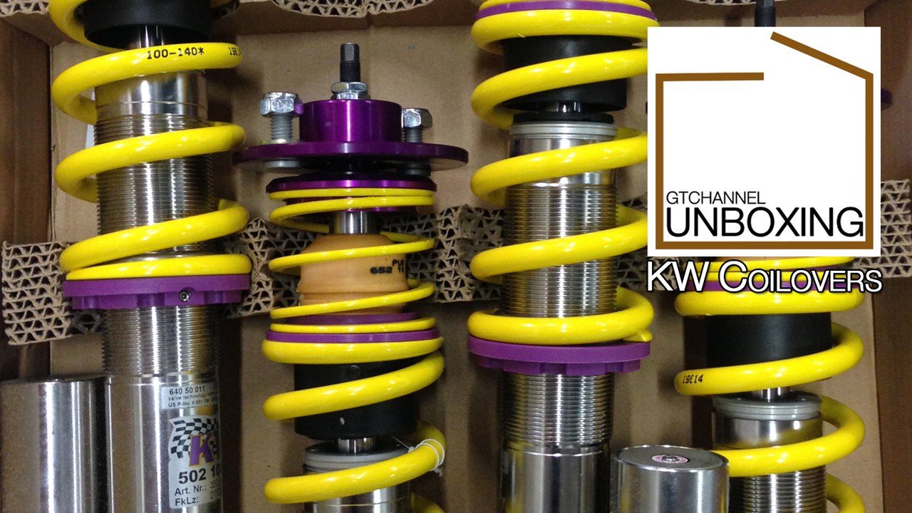 KW Clubsport Coilovers - GTChannel Unboxing