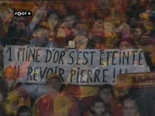 RC LENS - Hommage à  Pierre Bachelet