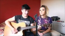 Taylor Swift - Shake It Off Live Acoustic COVER (Jack Vallier & Beckii Power)