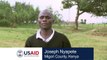 Joseph Nyapete, 25, Migori County, Nyanza, Kenya