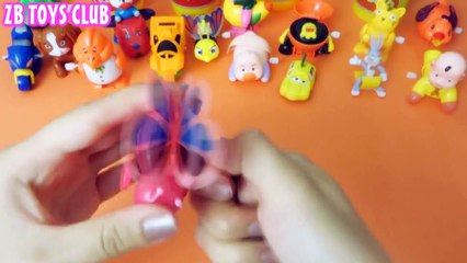 Download Video: KINDER SURPRISE EGGS Play Doh Peppa Pig Kinder Eggs Barbie Mickey Mouse Surprise Egg Hello