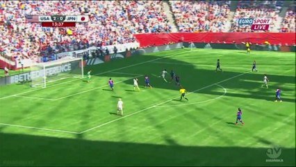 3-0 Lauren Holiday Goal - USA vs Japan 05.07.2015