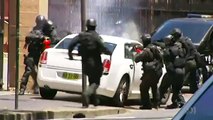 Riot Squad swoop to end standoff outside NSW Parliament