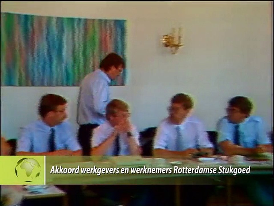 Akkoord werkgevers en werknemers Rotterdam stukgoed - 1987