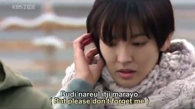 Don't Forget by Baek Ji Young (english sub) - IRIS