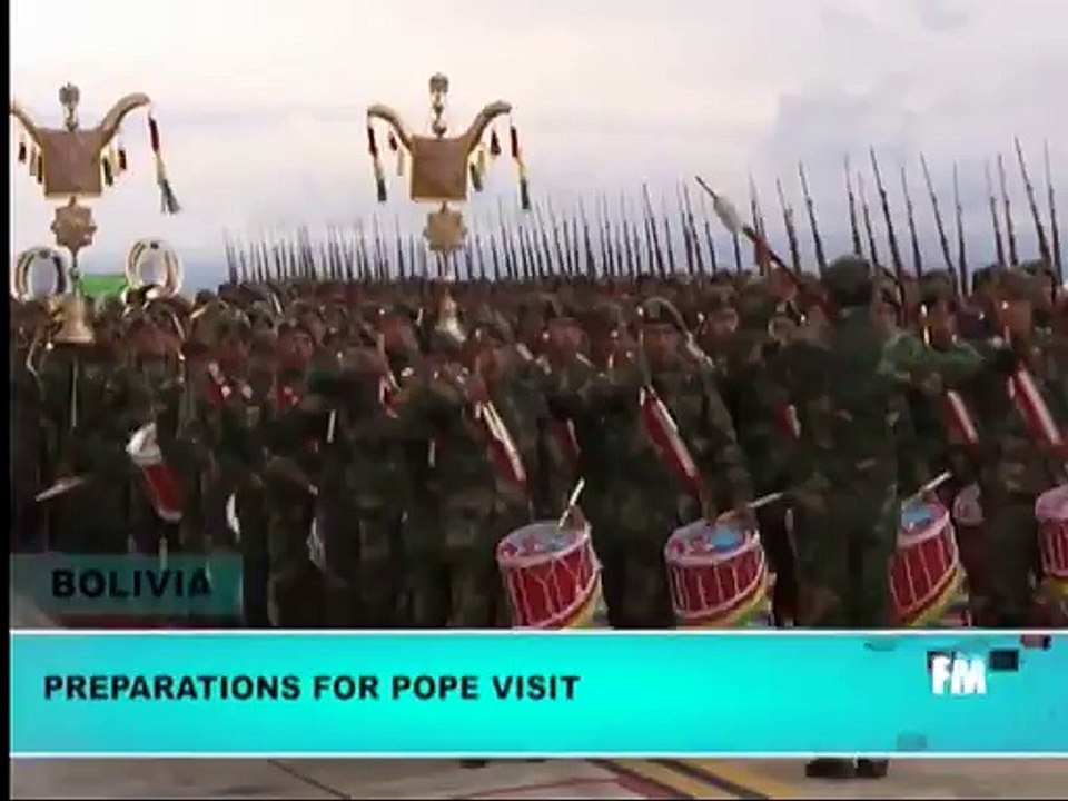 Bolivia Prepares for Pope's Visit
