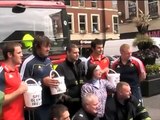 Keith Earls and Munster players collect for Special Olympics Ireland