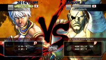 USF4 -sako (Elena) vs Santarou (Sagat) - TL4A Round3 Battle4