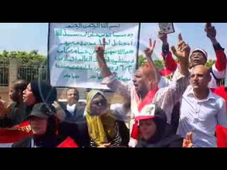 وقفة أحتجاجية لـ المطالبة بإعدام الأخوان