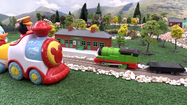 Disney Mickey Mouse Train Play Doh Thomas Friends Percy Donald Duck Where s Pluto Play Doh