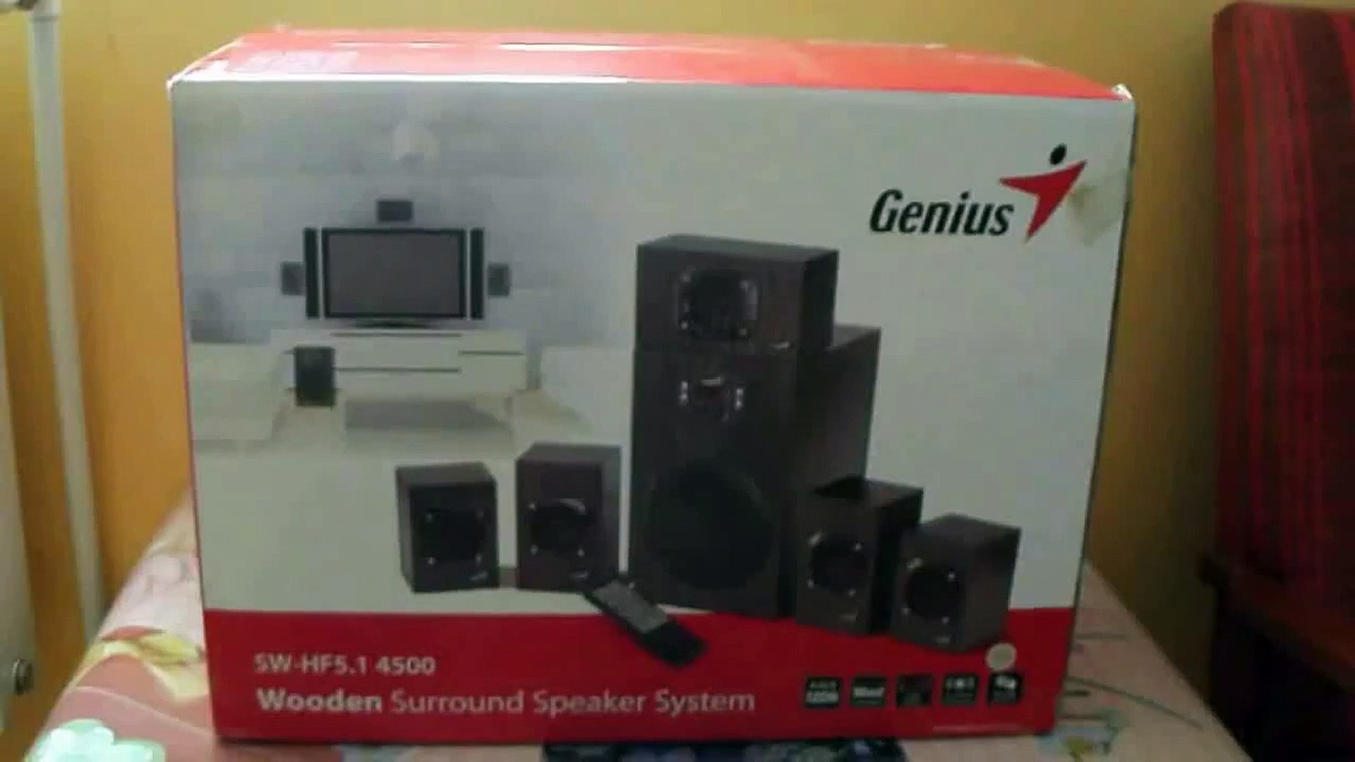 Unboxing Boxe Genius SW-HF5.1 4500 - video Dailymotion
