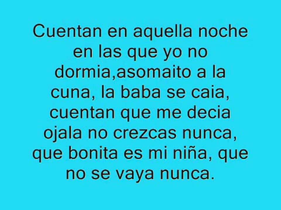 Rebujitos -Volar (Con letra)