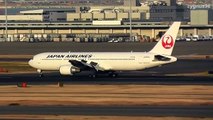 夕暮れの羽田空港 - Japan Airlines B767-300 - Tokyo International Airport 2014