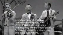 Hank Snow - I've Been Everywhere lyric