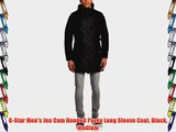 G-Star Men's Joa Cam Hooded Parka Long Sleeve Coat Black Medium