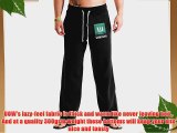 University of Whatever Men's Trackie bottoms Jersey Loungepants Fleece Sweat pants Black L