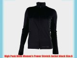 High Peak Bliss Women's Power Stretch Jacket black Size:S