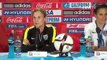 USA REACTION - Post Match Press Conference - Carli LLOYD  Jill ELLIS (USA)