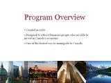 Canada Immigrant Investor Program - Business immigration to Canada