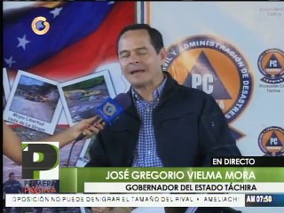 Vielma Mora: La recuperación tras las lluvias tendrá que ser grande