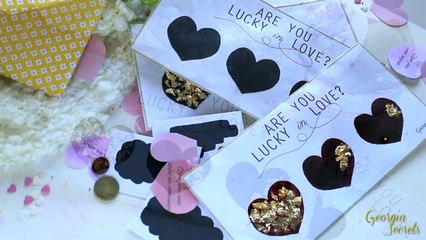 DIY St-Valentin dernière minute: Tickets d'amour à gratter!  ♥ | GeorgiaSecrets