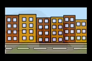Air pollution animation