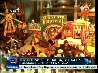 Museo del Juguete antiguo muestra evolución social de México