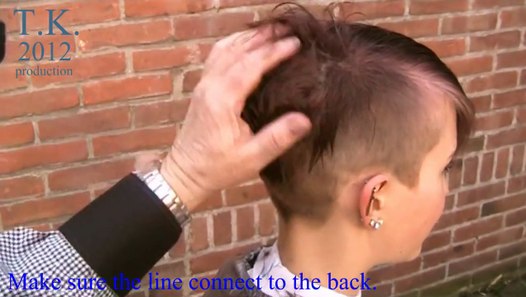 LETS GO OUTSIDE. Robins Short Disconnect Trendy Hairstyle 