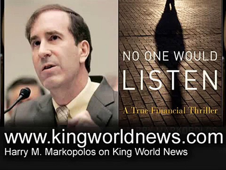 Madoff Whistleblower Harry Markopolos on KWN