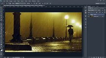 Rain Effect Photoshop CS6 Tutorial