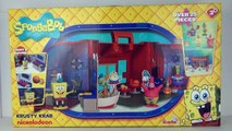 SpongeBob Squarepants Krusty Krab Playset Fun Toy Review With Squidward Patrick Plankton, Simba Toys