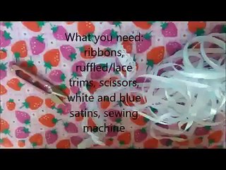 Kawaii DIY - How to restyle your old clothes to lolita dress