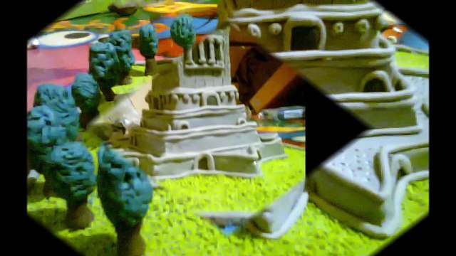 ESCULTURAS DE PLASTILINA. LA ESTATUA DE LA LIBERTAD. (arte zacatecano).