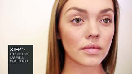 HOW TO:  Kiss Proof Lips Tutorial