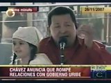 RCN NEWS: CHAVEZ ROMPE RELACIONES CON COLOMBIA