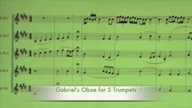 Gabriel's Oboe for 5 trumpets - Paolo Trettel