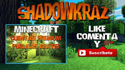 MINECRAFT GENERADOR CUENTAS PREMIUM PUBLICAS  [Funciona] - Julio 2015