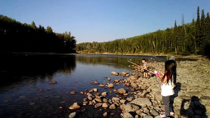 2015 07 04 Fishing in Little Smoky River 3