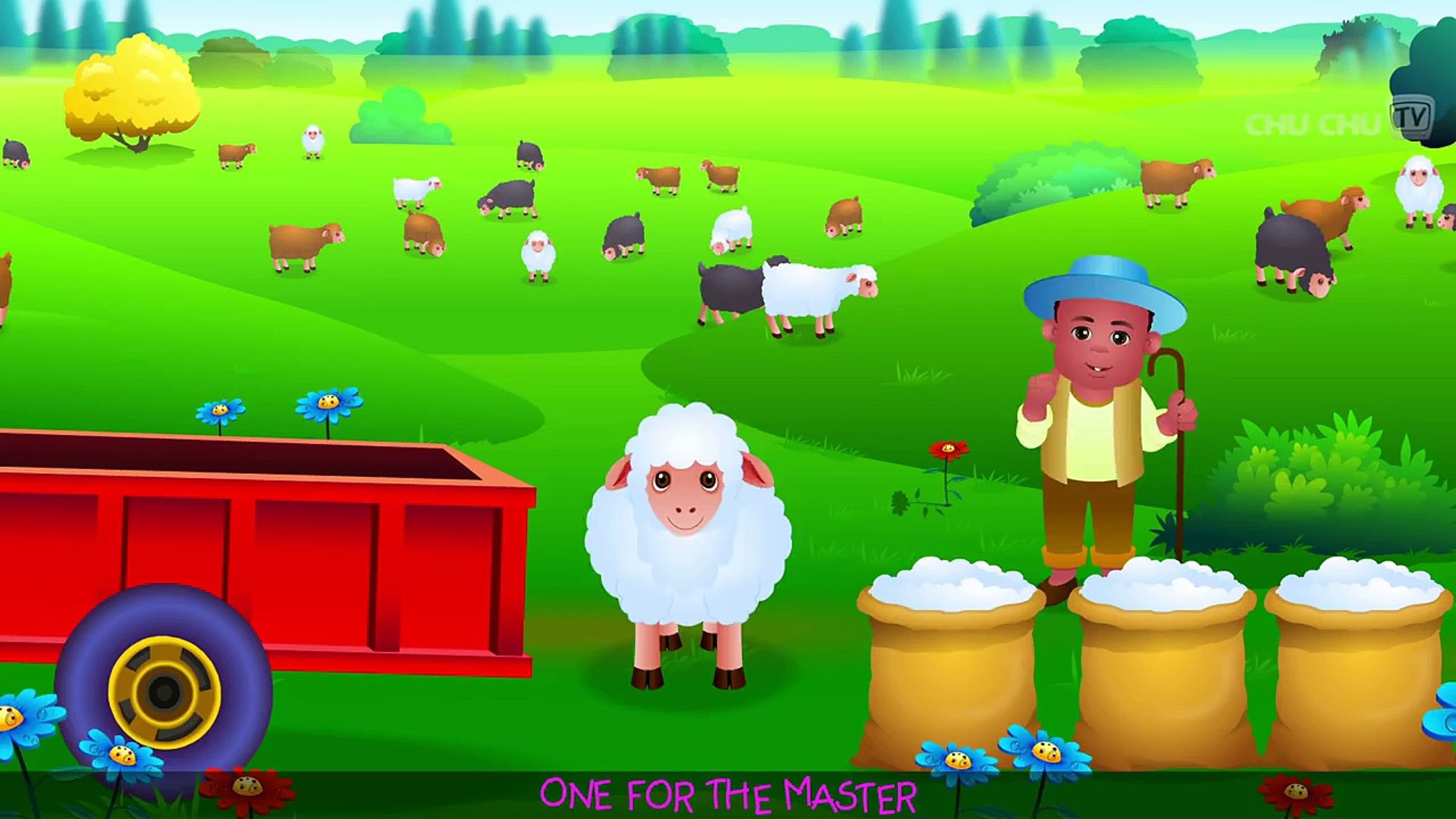 Baa Baa Black Sheep - 3D Animation - English Nursery Rhymes - Nursery Rhymes  - Kids Rhymes - for children with Lyrics - video Dailymotion