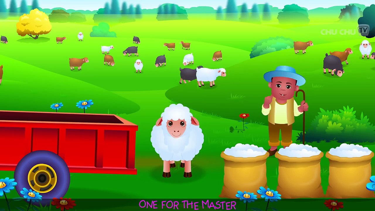 Baa Baa Black Sheep - 3D Animation - English Nu...