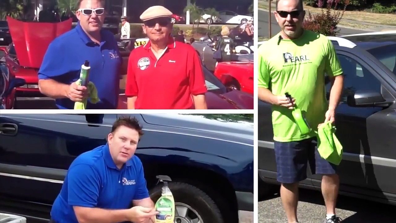 PearlCast - Professional Waterless Car Wash Demonstration