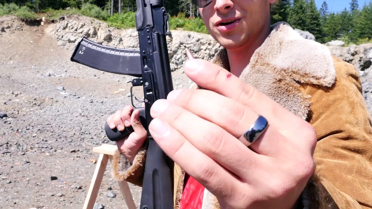How Many iPhones Does It Take To Stop an AK-74 Bullet