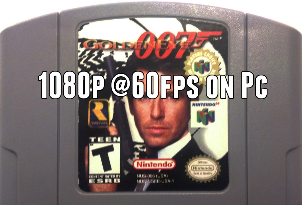 Golden Eye on PC at 1080p at 60fps