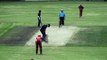 Three players injured in one delivery during a cricket match