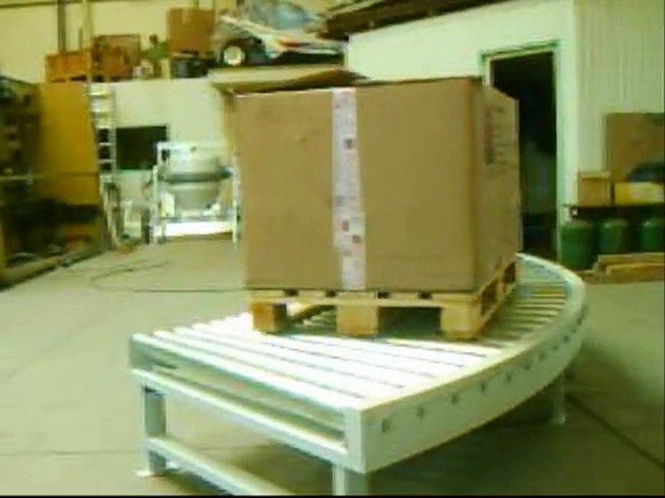 PALETTE COURBE BMR Courbe à rouleaux coniques palette