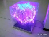 3D LED RGB Arduino Cube 16x16x16