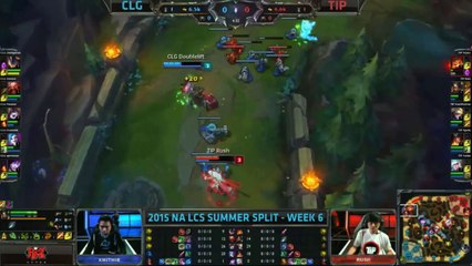 Doublelift tient bon en 1 vs 2 - League of Legends