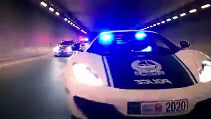 Exclusive Video Police Cars In Dubai