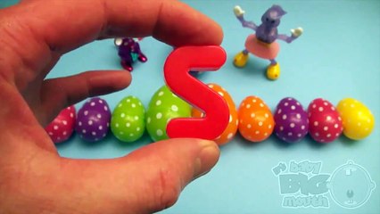 Disney Cars Surprise Egg Learn-A-Word! Spelling Fruit! Lesson 9