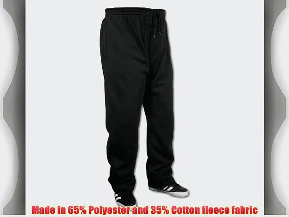 Big Mens Black Espionage Tyrone 31 Inch IL Jogging Bottom Size 2xl to 8xl Size : 5XL